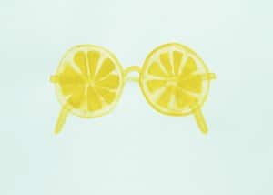 FRUITFUL WALLPAPER: Citrus Sunnies